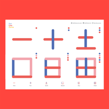 Load image into Gallery viewer, Dot Line Curve Chinese Basic Strokes Writing Sheets