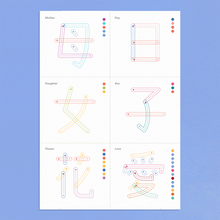 Load image into Gallery viewer, Mother's Day Chinese Writing Sheets