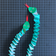 Load image into Gallery viewer, Year of the Snake Paper Craft
