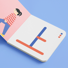 Load image into Gallery viewer, Chinese character and stroke order learning board book for children
